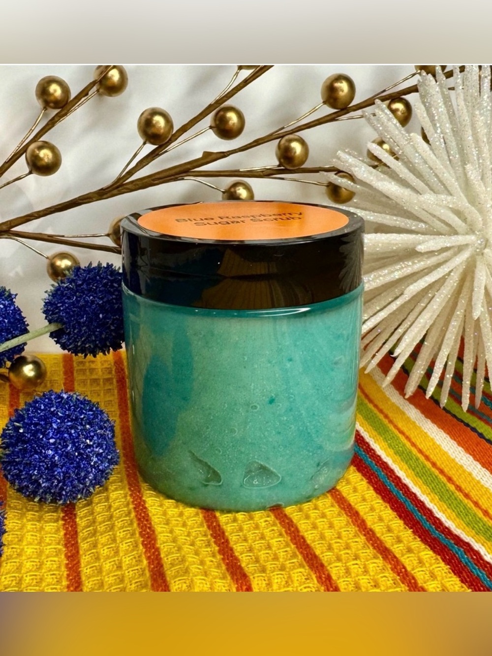 DIY Sugar Scrub Making Kit- Blue Raspberry - Picture 4 of 4